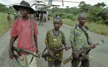 Keine Waffen für Kindersoldaten