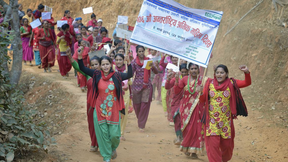 In Nepal begehren Frauen gegen ihre Unterdrückung auf.