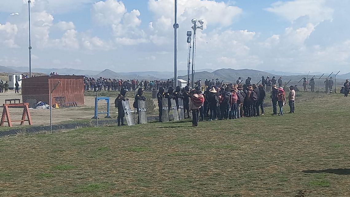 Repression Peru Proteste