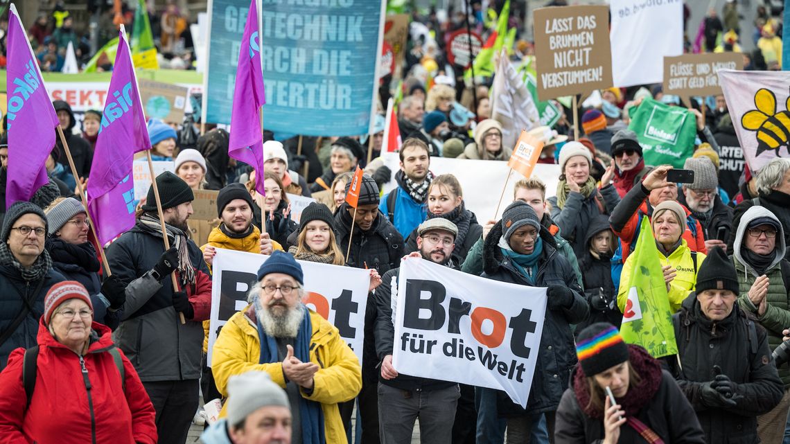 Wir haben es satt-Demonstration, Argarwende