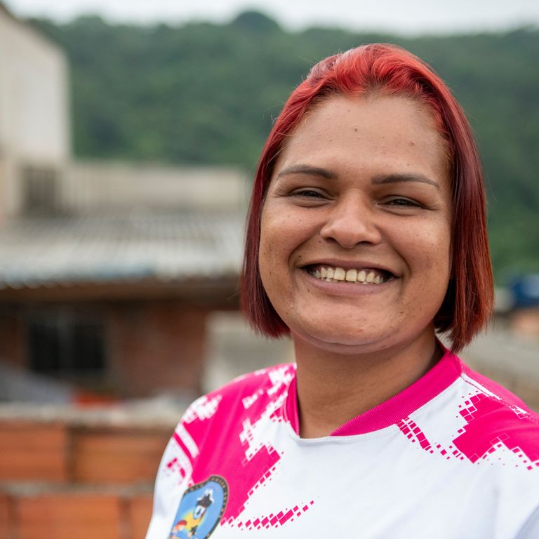 Jane Meire da Silva (38 Jahre), Mediatorin/Projektleiterin im Projekt Piratinha, Santo André, Bundesland Sao Paulo, Brasilien.Projektpartner: Açao Educativa - AE