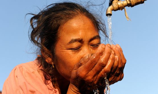 Für sauberes Wasser und gegen Wasserknappheit