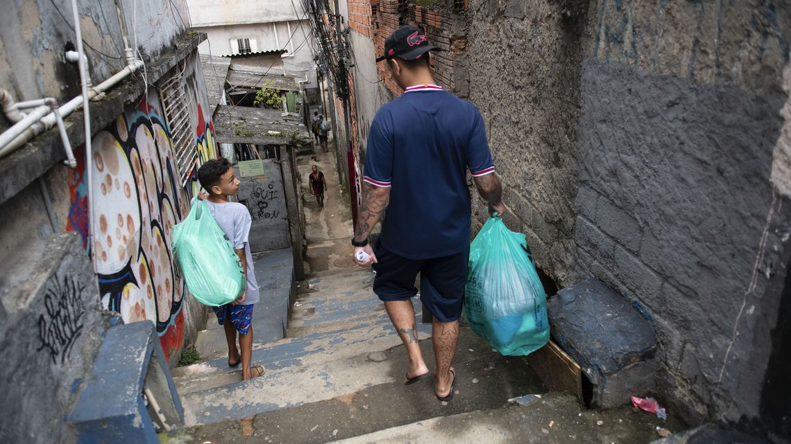 Die Stadtrandgebiete von São Paulo sind durch große Armut geprägt.