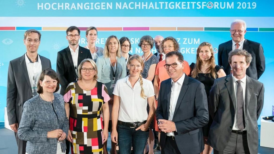 Beteiligte an der HLPF Konferenz