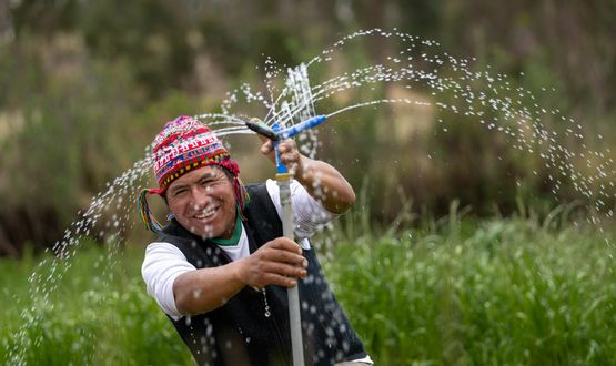 Jeden Tropfen Wasser nutzen