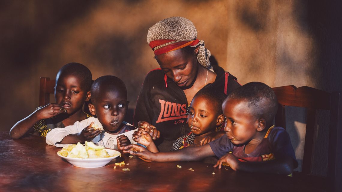Mittlerweile kann Claudine Hashazinyange ihre Familie vollwertig ernähren.