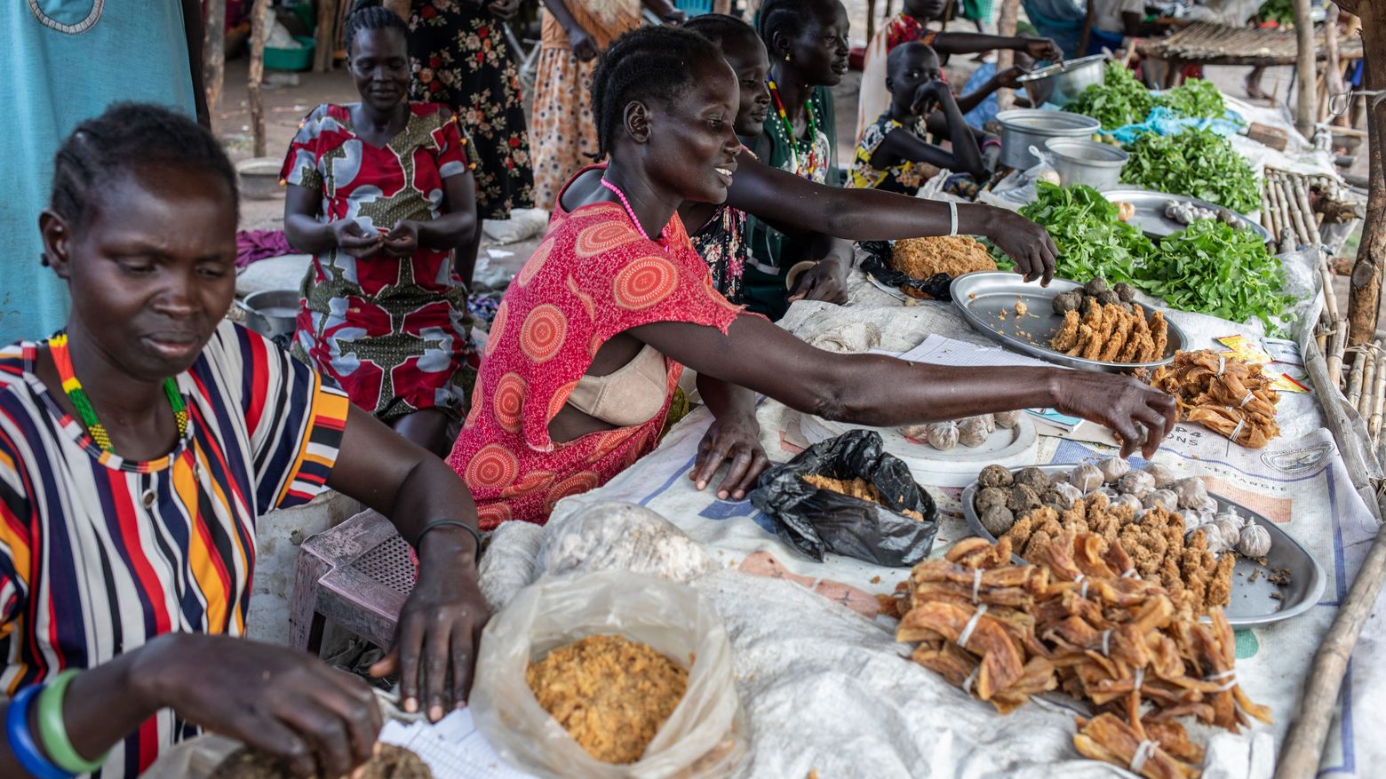 Markt in Cueibet Südsudan