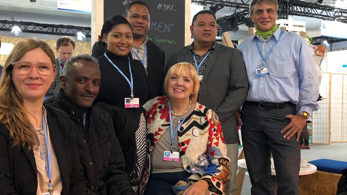 Partnerorganisationen treffen Claudia Roth auf der COP24