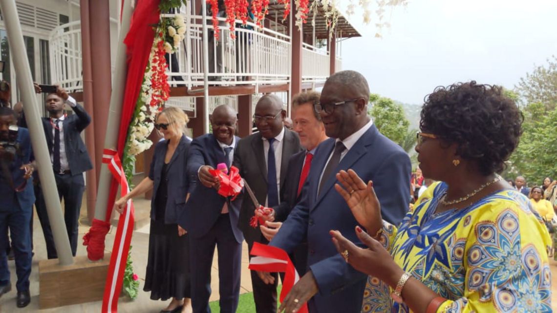 Eröffnungszeremonie des Centre d'Excellence Denis Mukwege