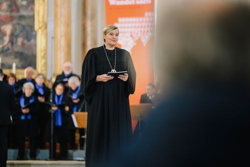 Eröffnungsgottesdienst der 66. Aktion Brot für die Welt in der St. Stephanskirche in Bamberg