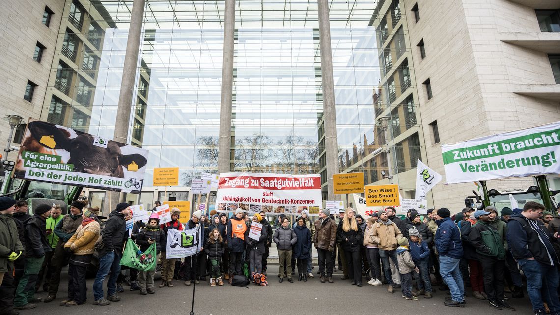 Wir haben es satt-Demonstration, Agarwende, Protestnote