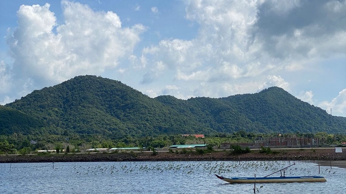 Strand in Kep Provinz