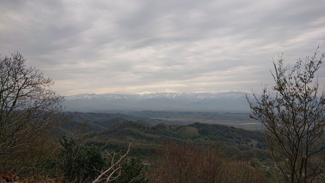 Ausblick zum kleinen Kaukasus