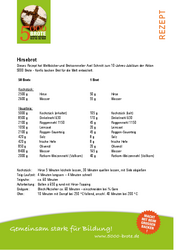 Das Hirsebrot Rezept Das Hirsebrot Rezept