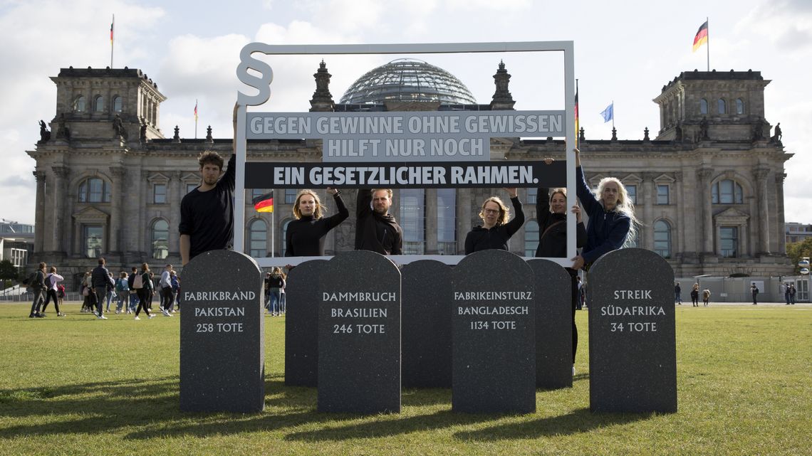 Gegen Gewinne ohne Gewissen hilft nur noch ein gesetzlicher Rahmen!