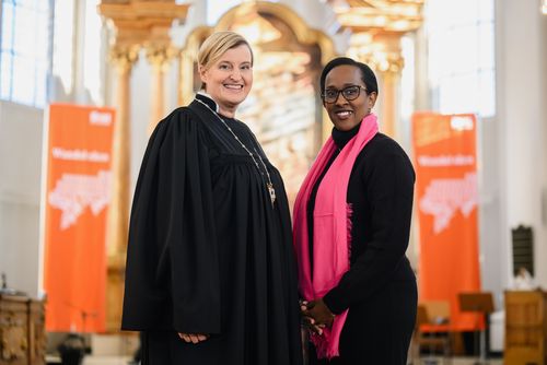 Eröffnungsgottesdienst der 66. Aktion Brot für die Welt in der St. Stephanskirche in Bamberg