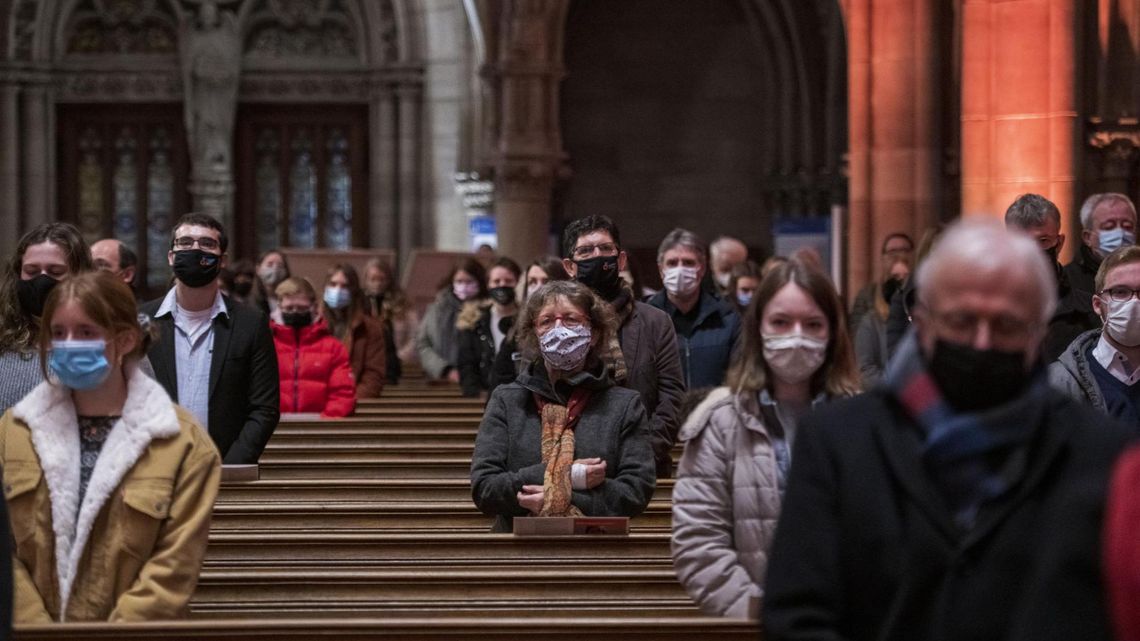 Kirchenbesuche mit Maske