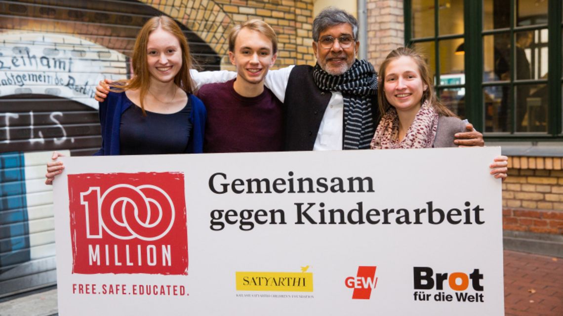 Brot für die Welt Jugend trifft Kailash Satyarthi