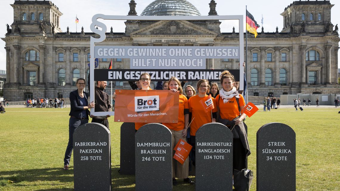 Brot für die Welt ist bei der Initiative dabei