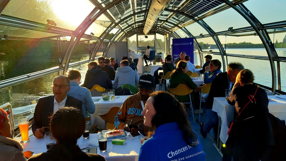 Prediger*innenseminar Veranstaltung auf dem Maschsee Hannover