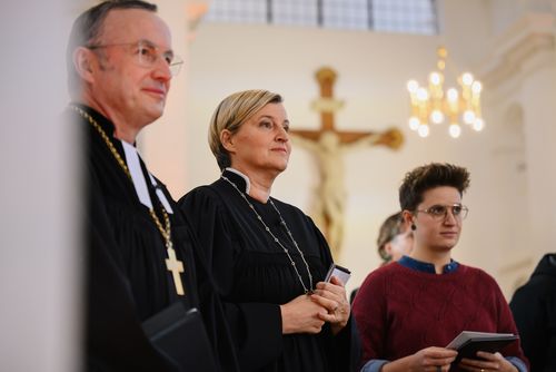 Eröffnungsgottesdienst der 66. Aktion Brot für die Welt in der St. Stephanskirche in Bamberg