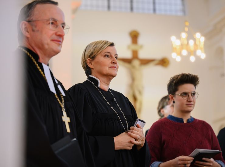 Eröffnungsgottesdienst der 66. Aktion Brot für die Welt in der St. Stephanskirche in Bamberg