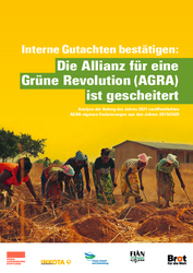 Allianz für eine Grüne Revolution (AGRA) ist gescheitert Allianz für eine Grüne Revolution (AGRA) ist gescheitert
